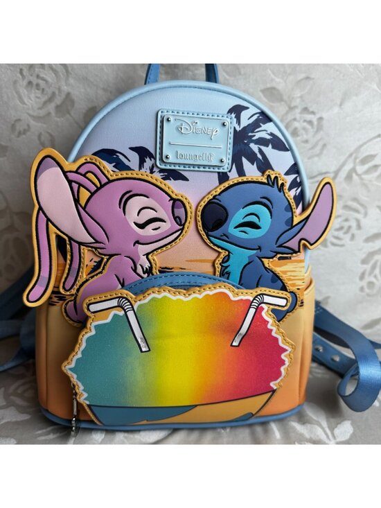 Disney Loungefly Stitch & Angel Date Snow Cone Mini Backpack Lilo&Stitch main image 4